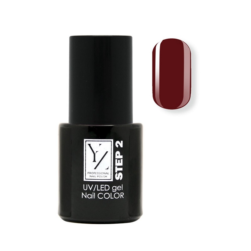 UV/LED GEL NAIL COLOR Гель-лак Насыщенный цвет № 6417 вишневый