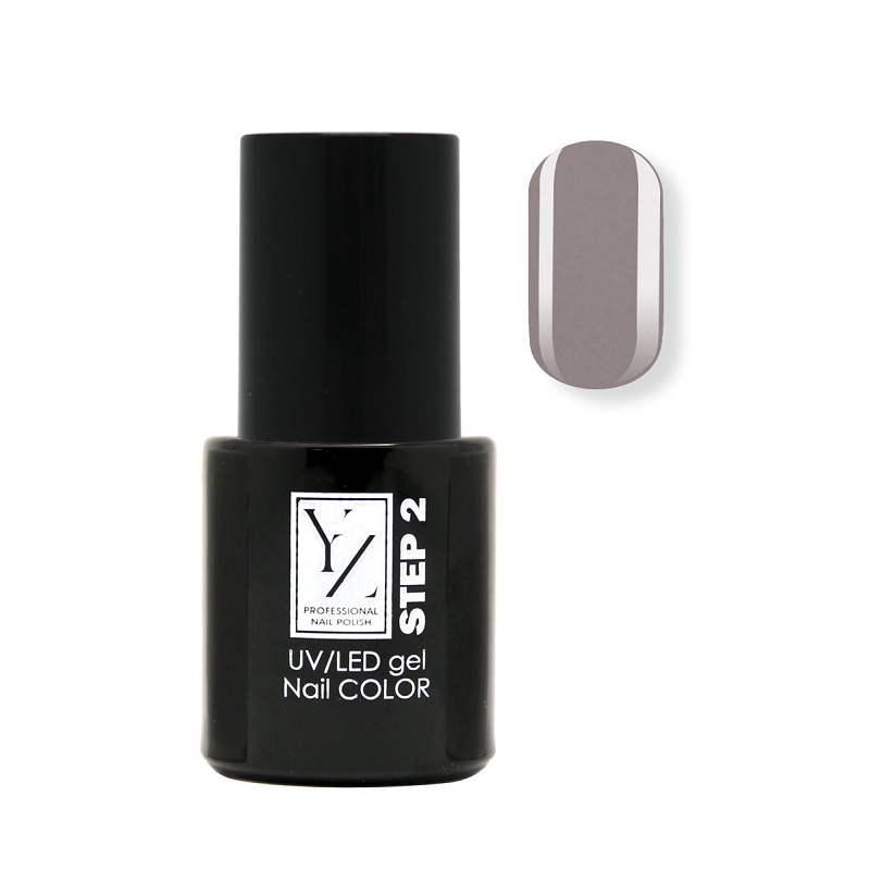 UV/LED GEL NAIL COLOR Гель-лак Насыщенный цвет № 6466 дымчатый