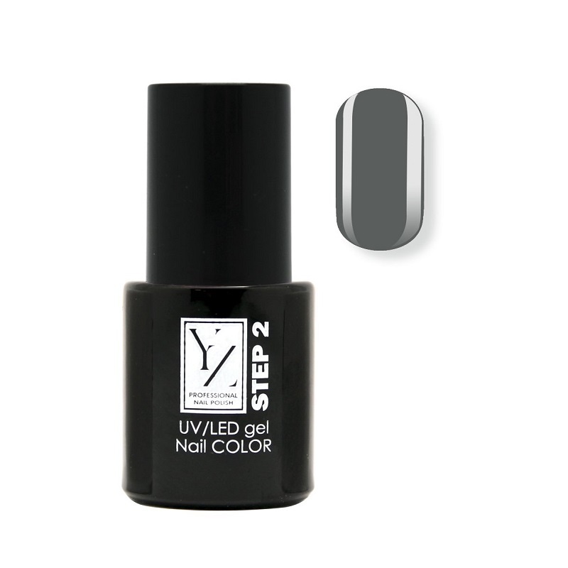 UV/LED GEL NAIL COLOR Гель-лак Насыщенный цвет № 6468 дымно-оливковый