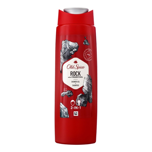 ROCK CHARCOAL Гель для душа Шампунь 2в1 250 мл