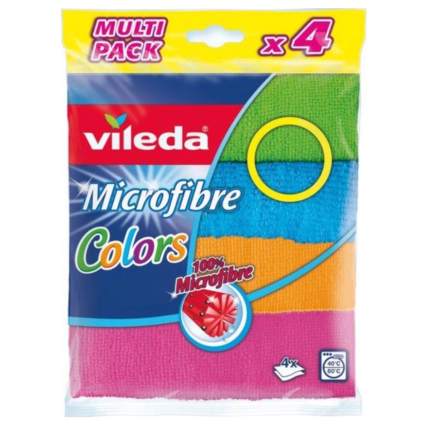 Салфетка из микрофибры Colors 4 шт