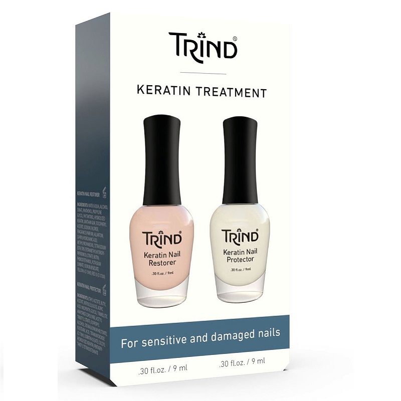KERATIN NAIL TREATMENT Набор 2 x 9 мл
