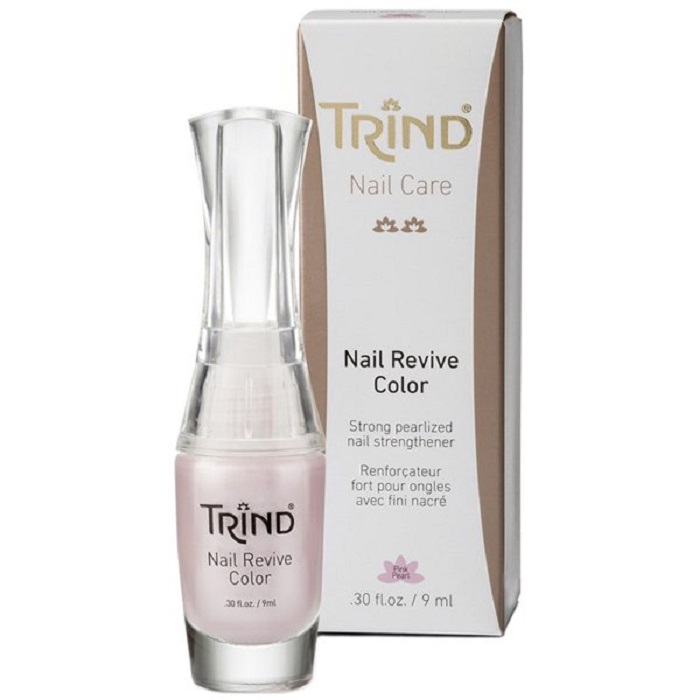 NAIL REVIVE COLOR Укрепитель для ногтей розовый перламутр без формальдегида 9 мл