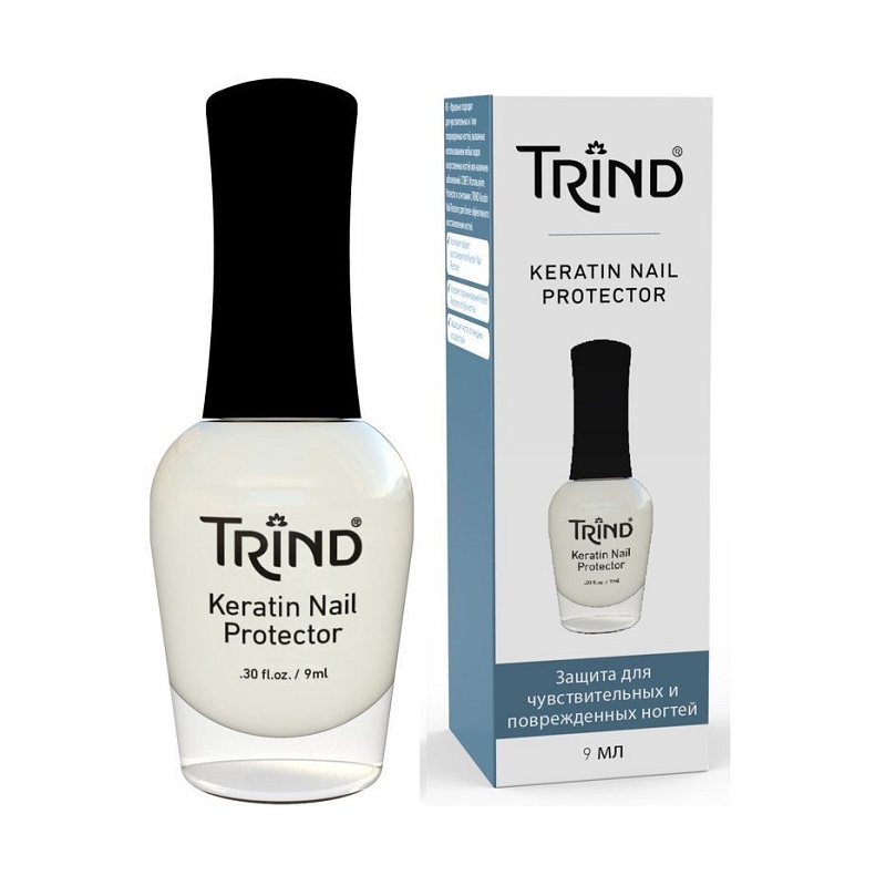 KERATIN NAIL PROTECTOR Кератиновая защита для ногтей 9 мл