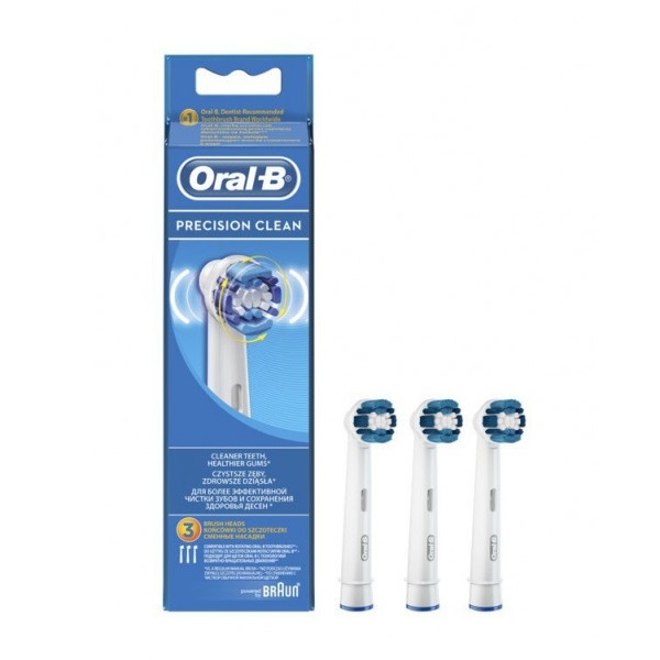 Precision Clean Насадки для электрической зубной щетки 3 шт