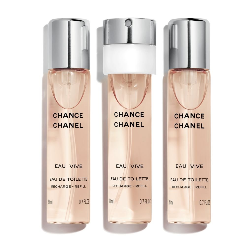 CHANEL CHANCE EAU VIVE Туалетная вода 3 x 20 (запасной блок) мл