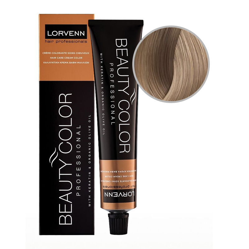 BEAUTY COLOR PROFESSIONAL Стойкая крем-краска для волос № 9.1 very light blond ash 70 мл
