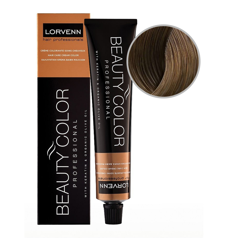 BEAUTY COLOR PROFESSIONAL Стойкая крем-краска для волос № 7 blond 70 мл