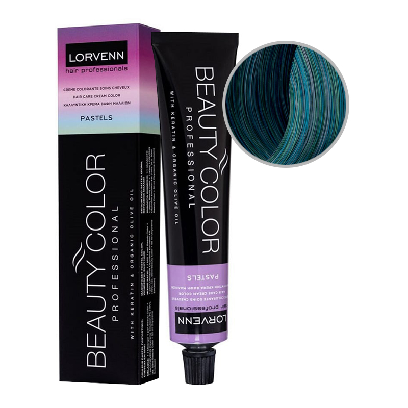 BEAUTY COLOR PROFESSIONAL PASTELS Стойкая крем-краска для волос № 8.5/83 emerald 70 мл