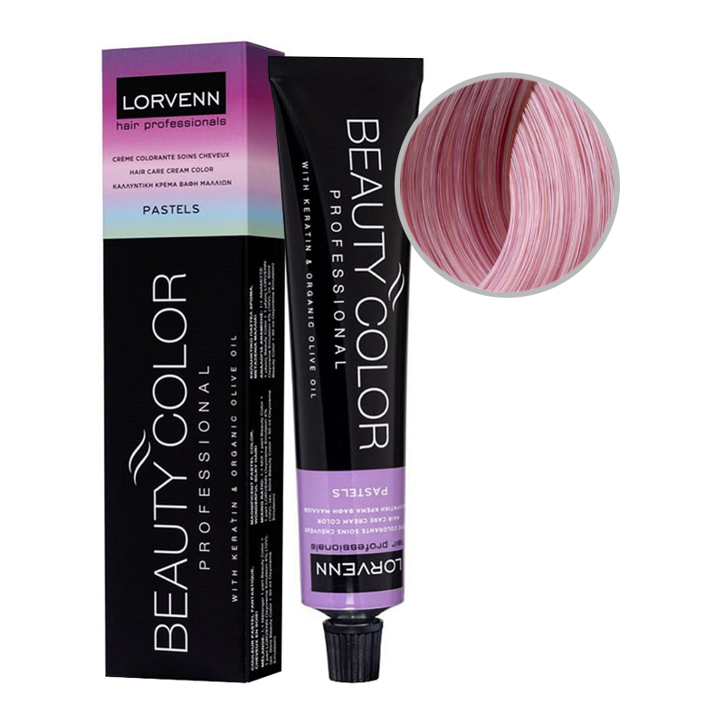 BEAUTY COLOR PROFESSIONAL PASTELS Стойкая крем-краска для волос № 9.5/69 rose quartz 70 мл