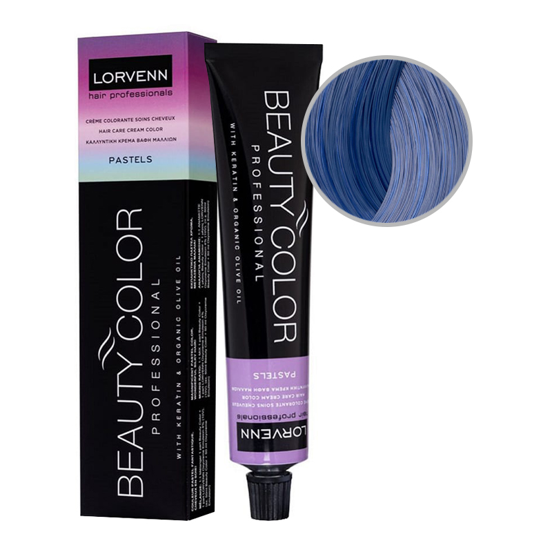 BEAUTY COLOR PROFESSIONAL PASTELS Стойкая крем-краска для волос № 9.5/89 aquamarine 70 мл