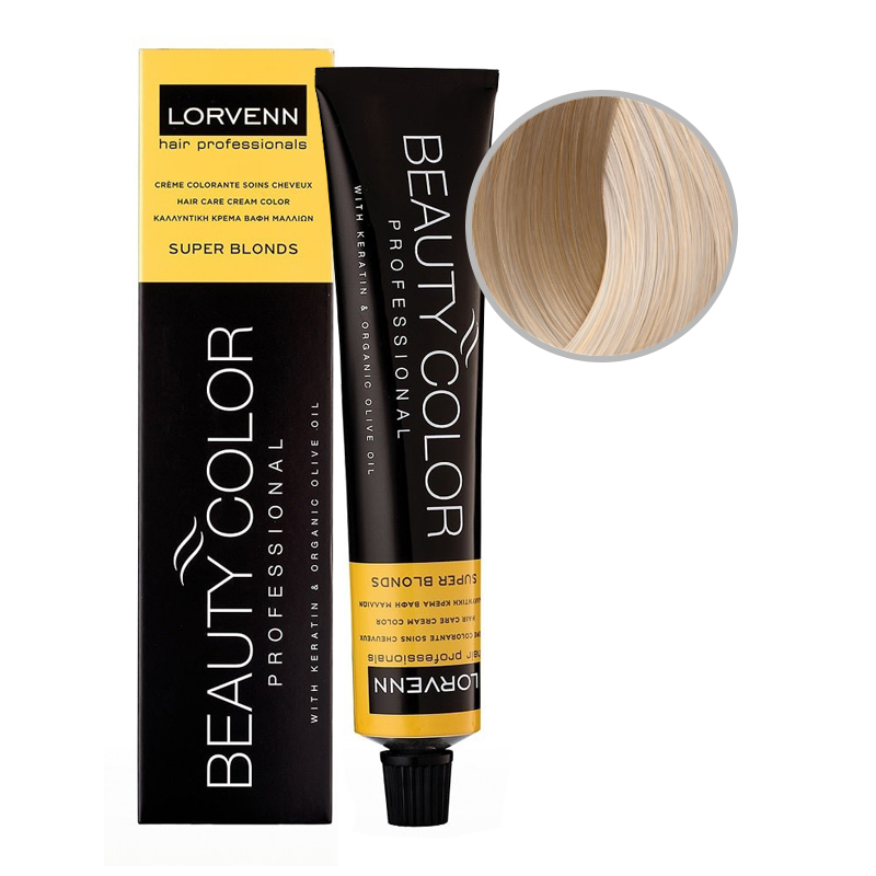 BEAUTY COLOR PROFESSIONAL SUPER BLONDS Стойкая крем-краска для волос № 12.81 ЭКСТРА БЛОНД ИНТЕНСИВНЫЙ ПЛАТИНОВО-ПЕПЕЛЬНЫЙ 70 мл