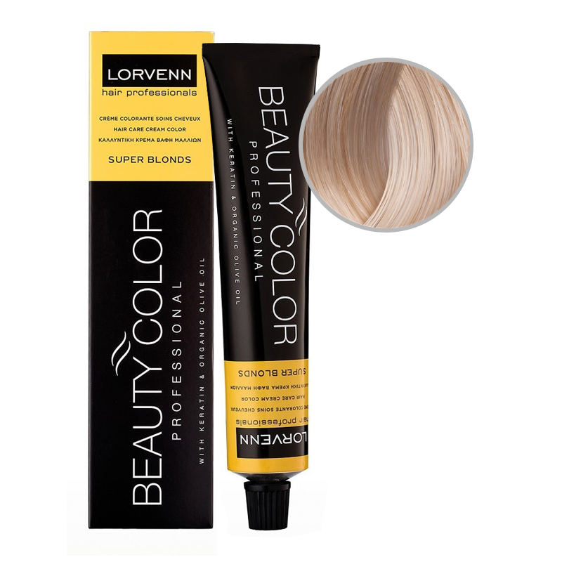 BEAUTY COLOR PROFESSIONAL SUPER BLONDS Стойкая крем-краска для волос № 1021 СУПЕР БЛОНД ФИОЛЕТОВО-ПЛАТИНОВЫЙ 70 мл
