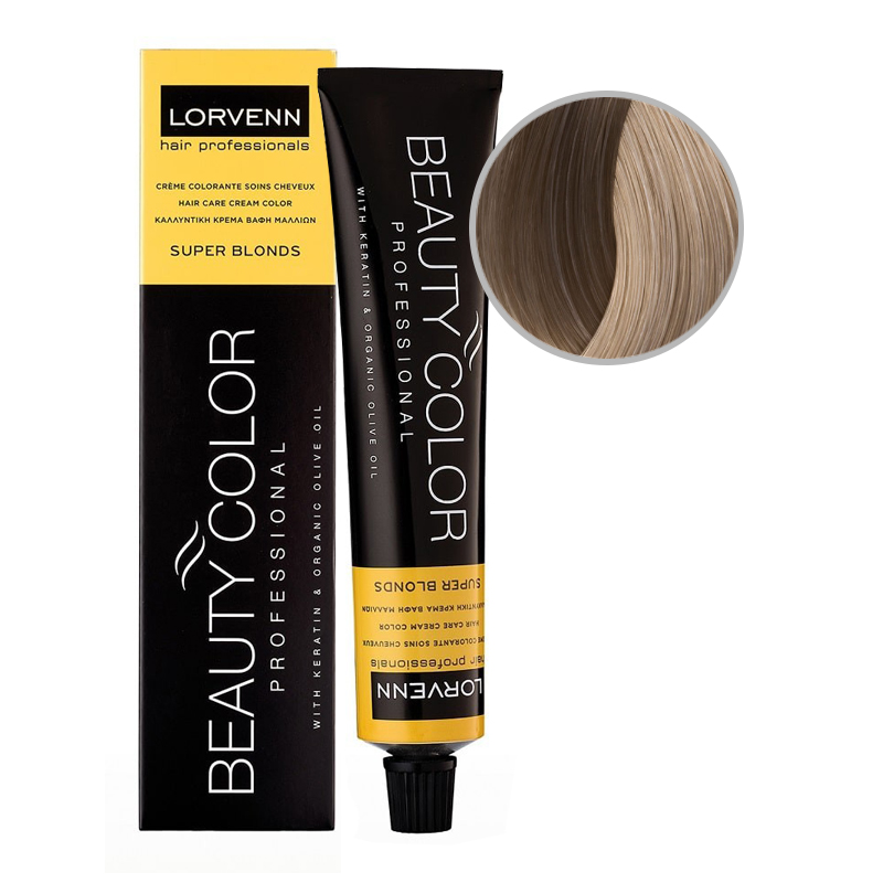 BEAUTY COLOR PROFESSIONAL SUPER BLONDS Стойкая крем-краска для волос № 1081 СУПЕР БЛОНД ПЛАТИНОВО-ПЕПЕЛЬНЫЙ 70 мл