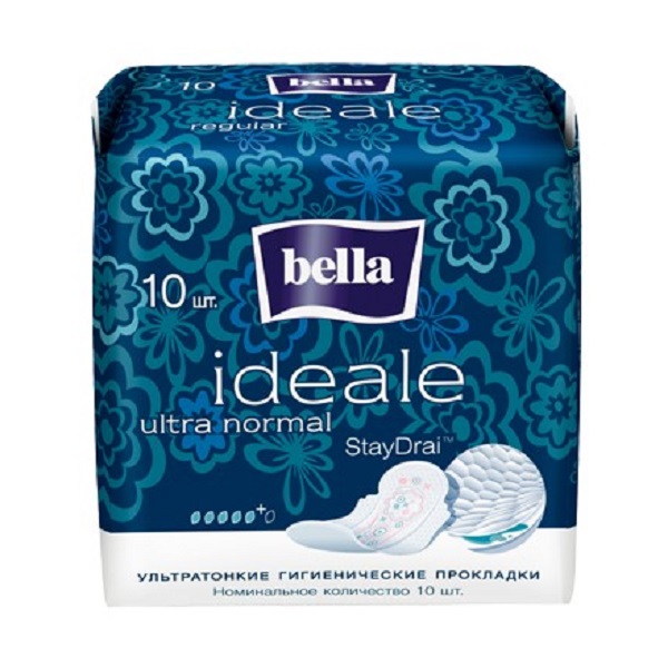 IDEALE ULTRA NORMAL Прокладки ультратонкие гигиенические впитывающие 10 шт