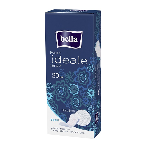 PANTY IDEALE LARGE Прокладки ультратонкие гигиенические ежедневные 20 шт