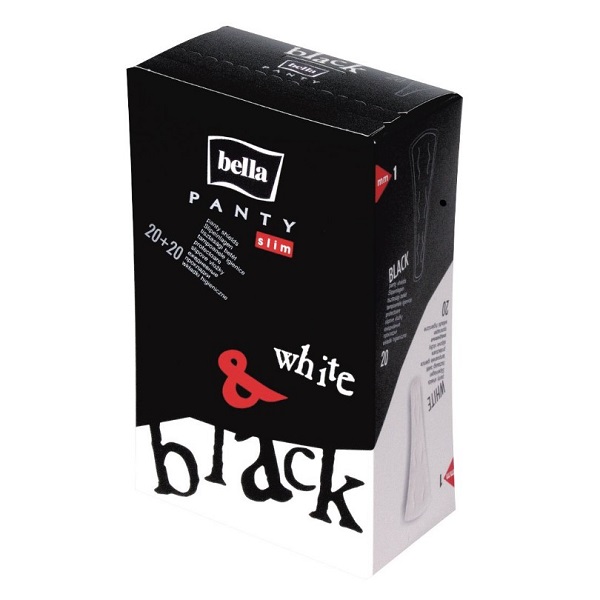 PANTY SLIM BLACK Прокладки ежедневные 40 шт