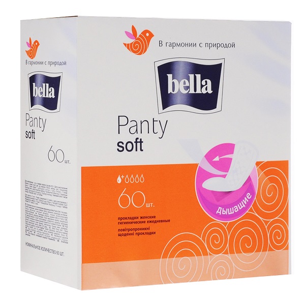 PANTY SOFT Прокладки ежедневные 60 шт