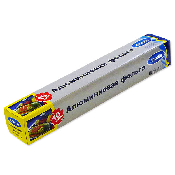 Алюминиевая фольга 10м в коробке