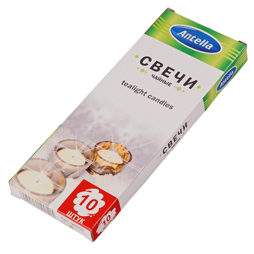 Свечи чайные 10 шт