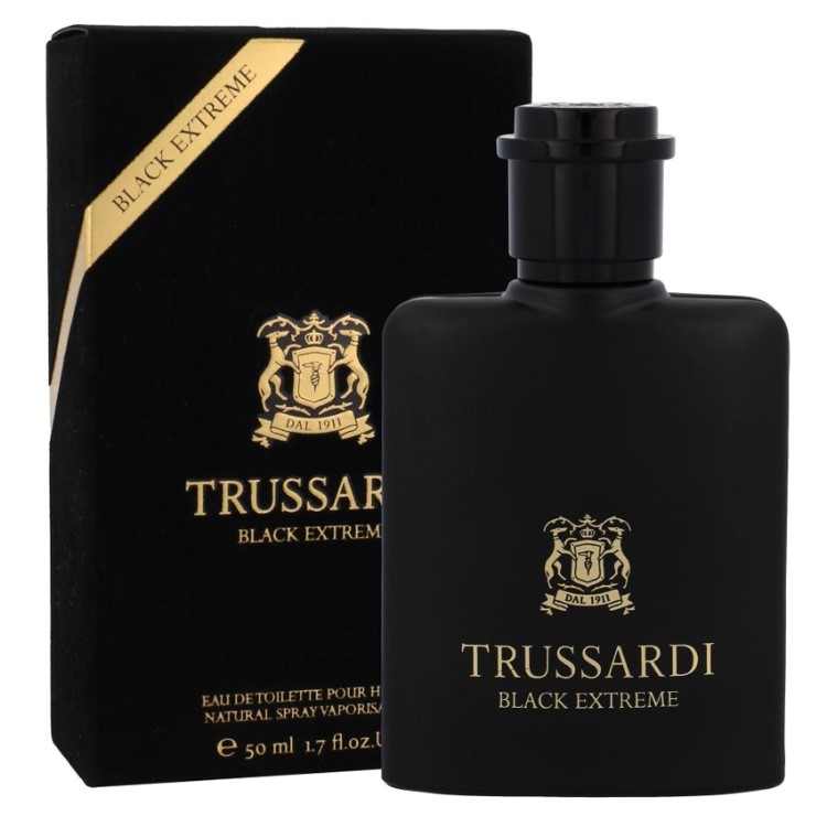 TRUSSARDI BLACK EXTREME Туалетная вода 50 мл