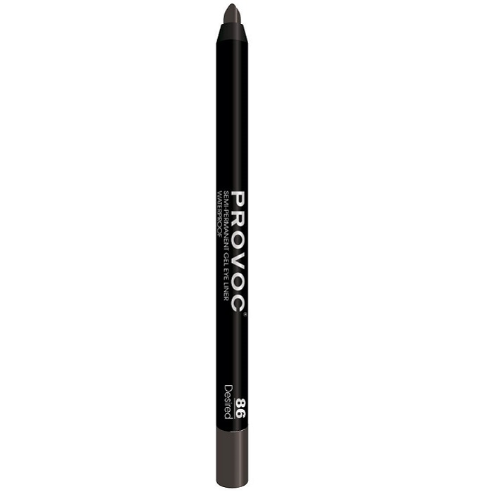 SEMI-PERMANENT GEL EYE LINER Гелевая подводка в карандаше для глаз № 86 темно-шоколадный