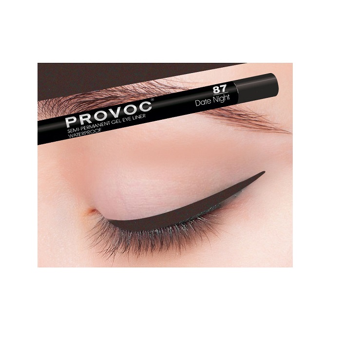 SEMI-PERMANENT GEL EYE LINER Гелевая подводка в карандаше для глаз № 87 сливово-шоколадный