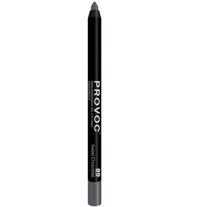 SEMI-PERMANENT GEL EYE LINER Гелевая подводка в карандаше для глаз № 89 цв.cеро-корич