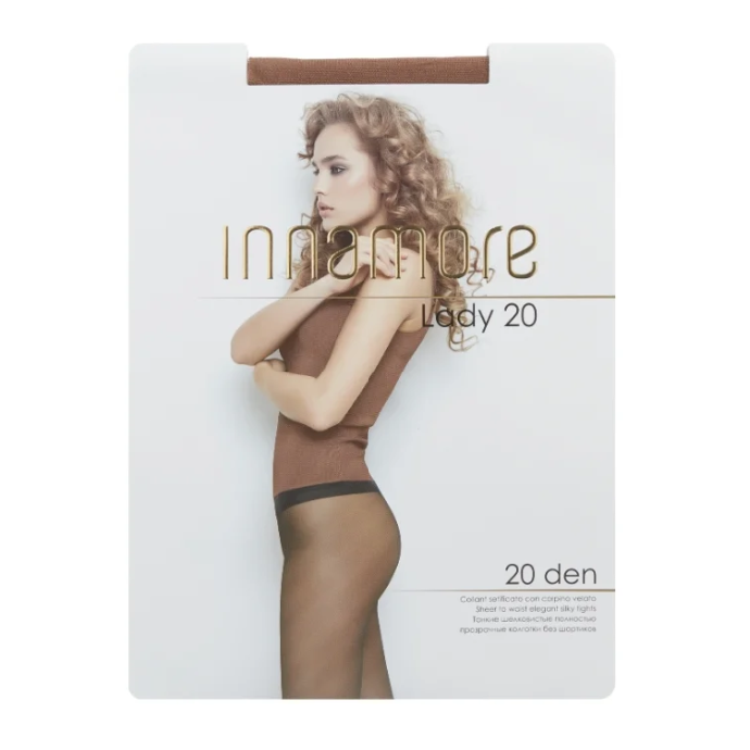 Колготки Lady 20, Полиамид 88%, Эластан 12%, daino 3