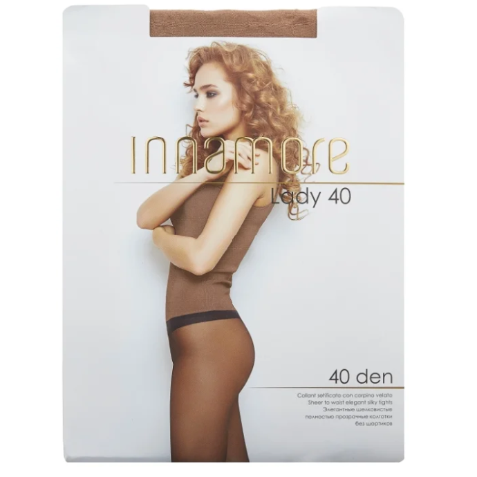 Колготки Lady 40, Полиамид 88%, Эластан 12%, miele 4