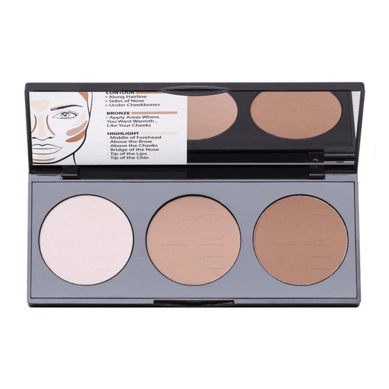 PERFECTING CONTOUR POWDER PALETTE Пудровая палетка для контурирования лица № 01