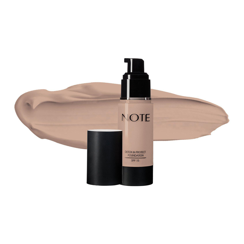 DETOX PROTECT FOUNDATION Тональная основа для лица защитная с детокс-эффектом № 104
