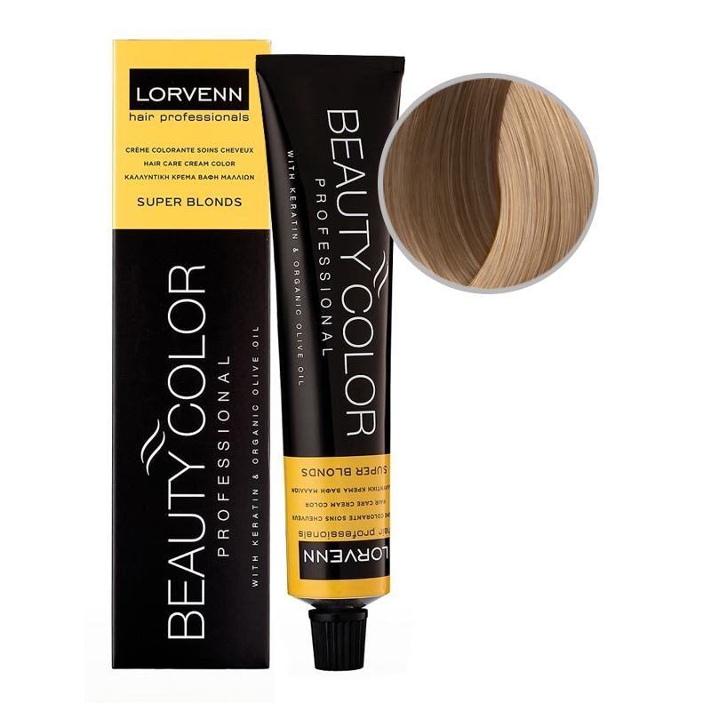BEAUTY COLOR PROFESSIONAL SUPER BLONDS Стойкая крем-краска для волос № 1001.1 СУПЕР БЛОНД ПЕПЕЛЬНО ПЕПЕЛЬНЫЙ 70 мл