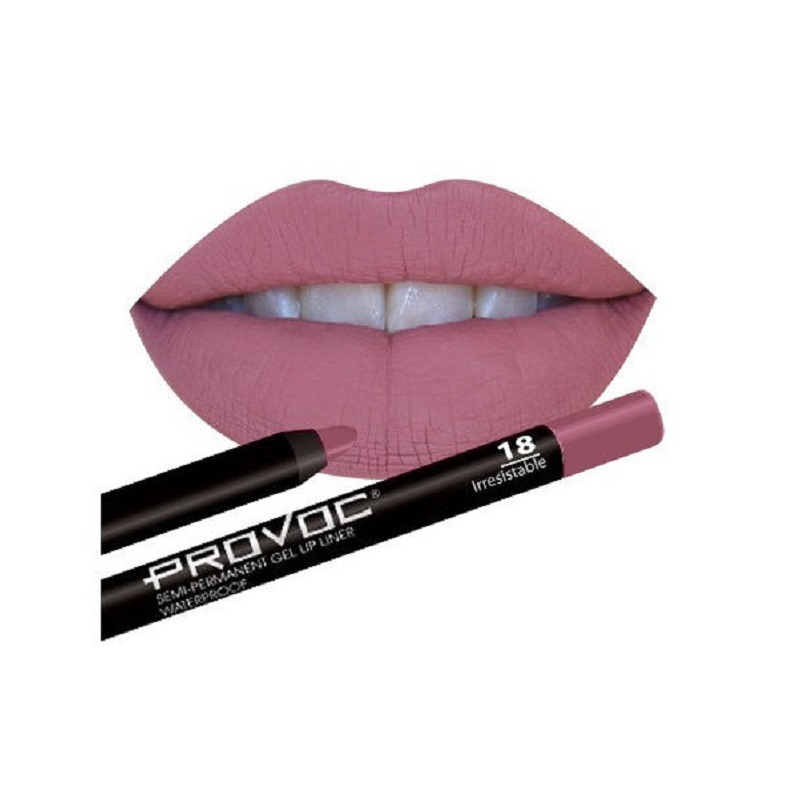 SEMI-PERMANENT GEL LIP LINER FILLER Гелевая подводка в карандаше для губ № 18 натурально-розовый