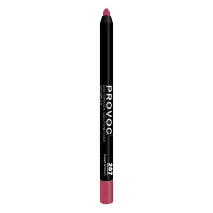 SEMI-PERMANENT GEL LIP LINER FILLER Гелевая подводка в карандаше для губ № 207 темно-розовый
