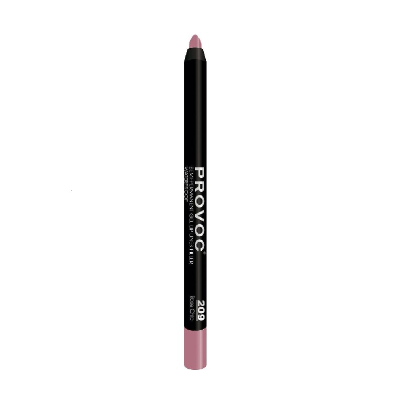 SEMI-PERMANENT GEL LIP LINER FILLER Гелевая подводка в карандаше для губ № 209 натурально-розовый
