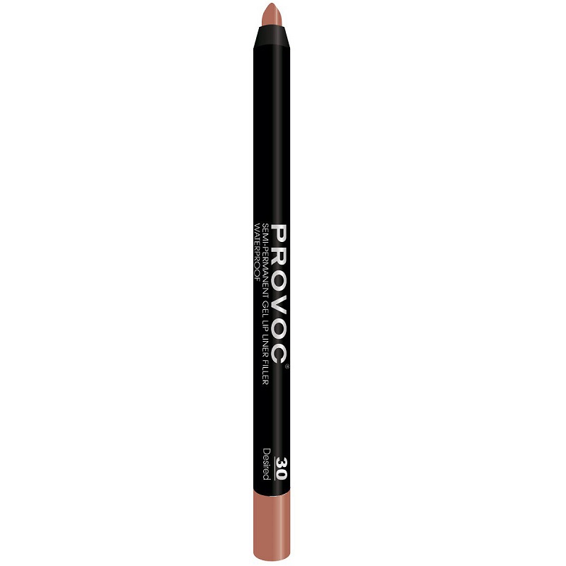 SEMI-PERMANENT GEL LIP LINER FILLER Гелевая подводка в карандаше для губ № 30 терракотовый