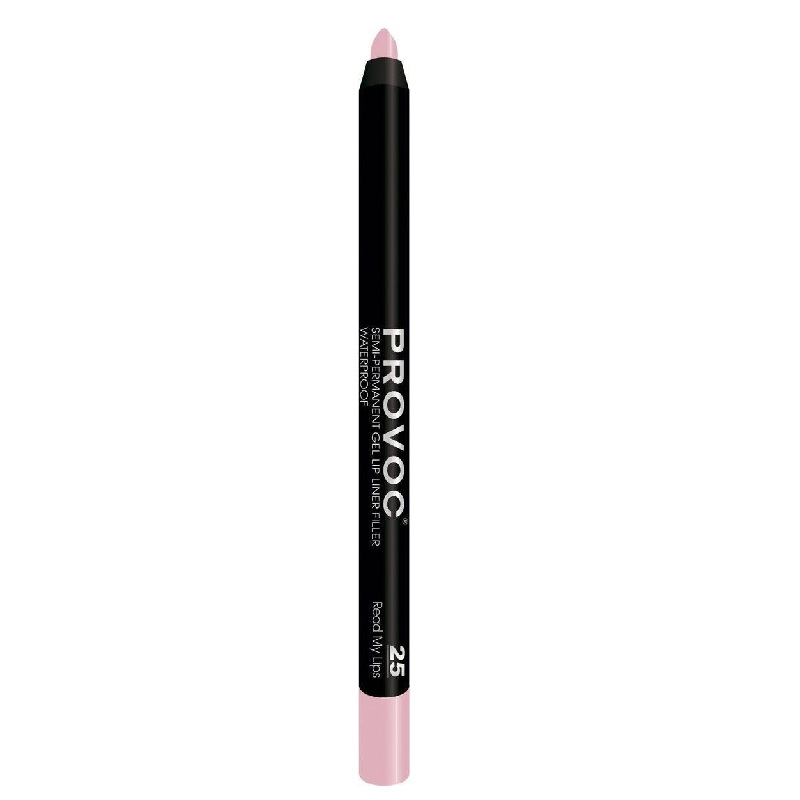 SEMI-PERMANENT GEL LIP LINER FILLER Гелевая подводка в карандаше для губ № 25 розово-бежевый