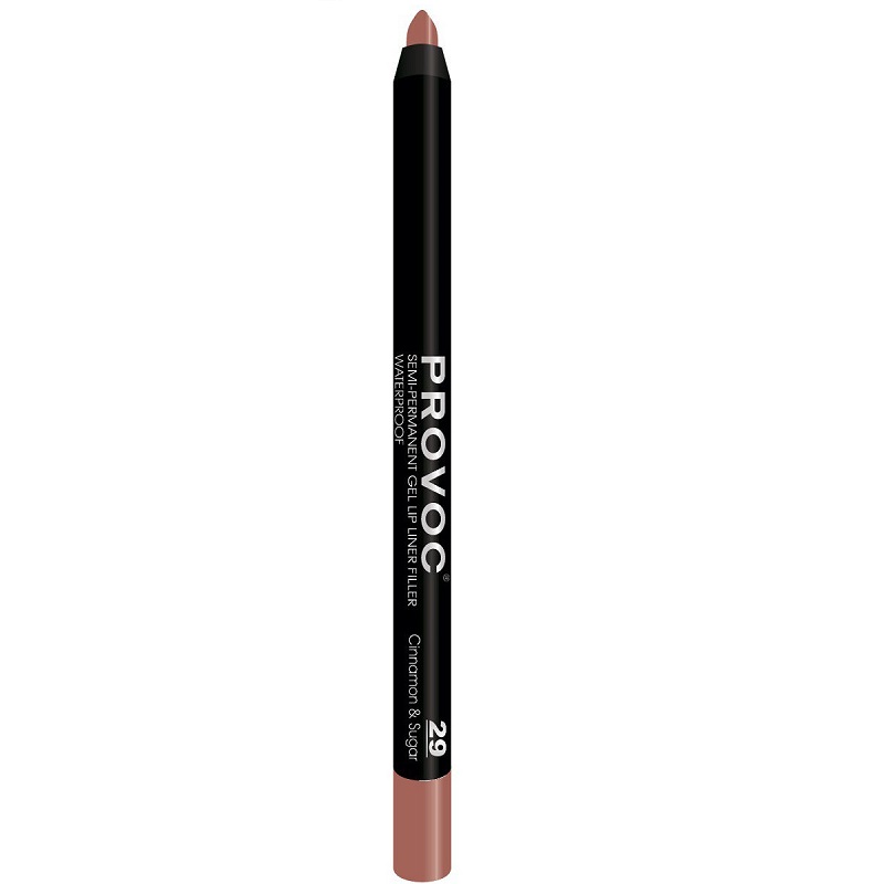SEMI-PERMANENT GEL LIP LINER FILLER Гелевая подводка в карандаше для губ № 29 бежево-розовый