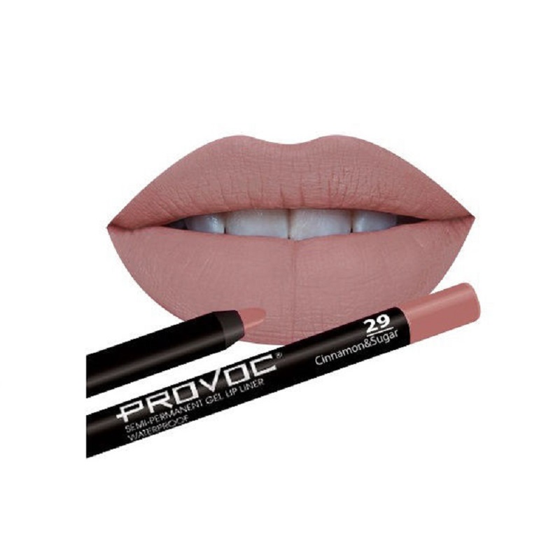 SEMI-PERMANENT GEL LIP LINER FILLER Гелевая подводка в карандаше для губ № 29 бежево-розовый