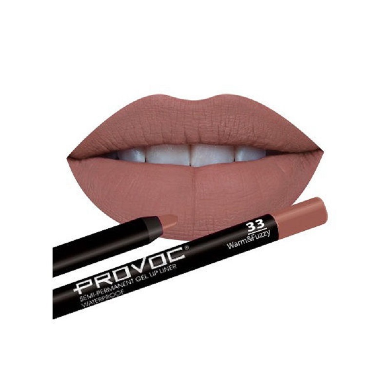 SEMI-PERMANENT GEL LIP LINER FILLER Гелевая подводка в карандаше для губ № 33 терракотово- светлый