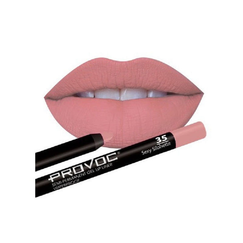 SEMI-PERMANENT GEL LIP LINER FILLER Гелевая подводка в карандаше для губ № 35 лососевый темный