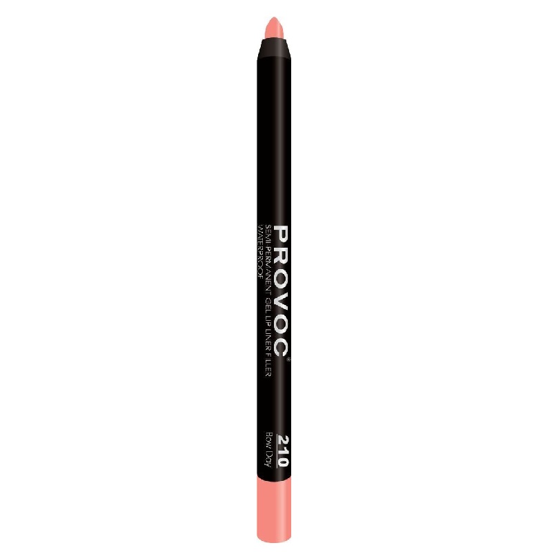 SEMI-PERMANENT GEL LIP LINER FILLER Гелевая подводка в карандаше для губ № 210 бежево-лососевый