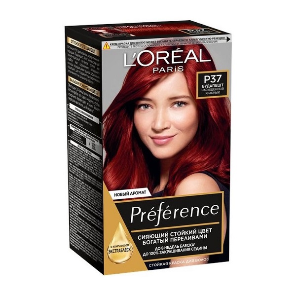 PREFERENCE Краска для волос № 3.36 Будапешт