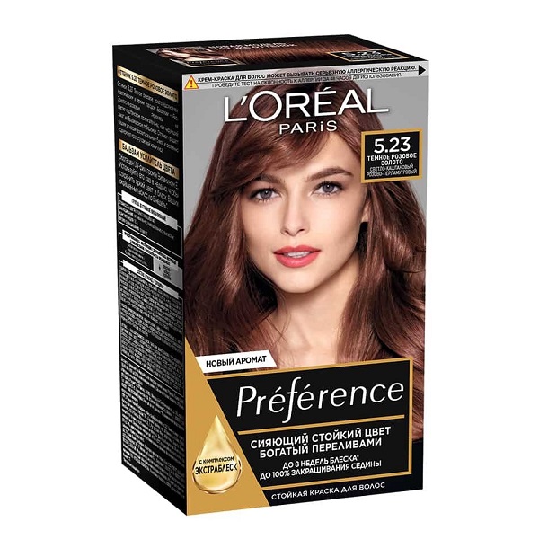 PREFERENCE Краска для волос № 5.23 Розовый шо