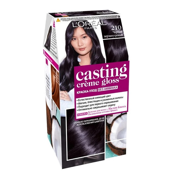 CASTING CREME GLOSS Краска для волос № 210 Черный перламутровый