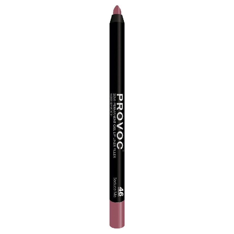 SEMI-PERMANENT GEL LIP LINER FILLER Гелевая подводка в карандаше для губ № 46 беж.-малиновый