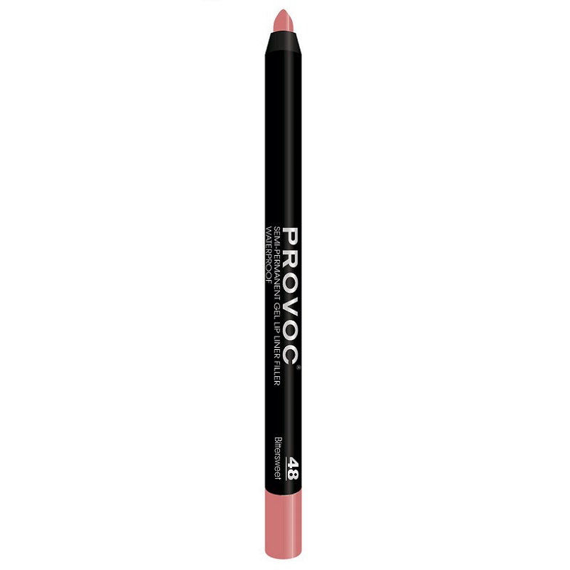 SEMI-PERMANENT GEL LIP LINER FILLER Гелевая подводка в карандаше для губ № 48 кораллово-бежевый