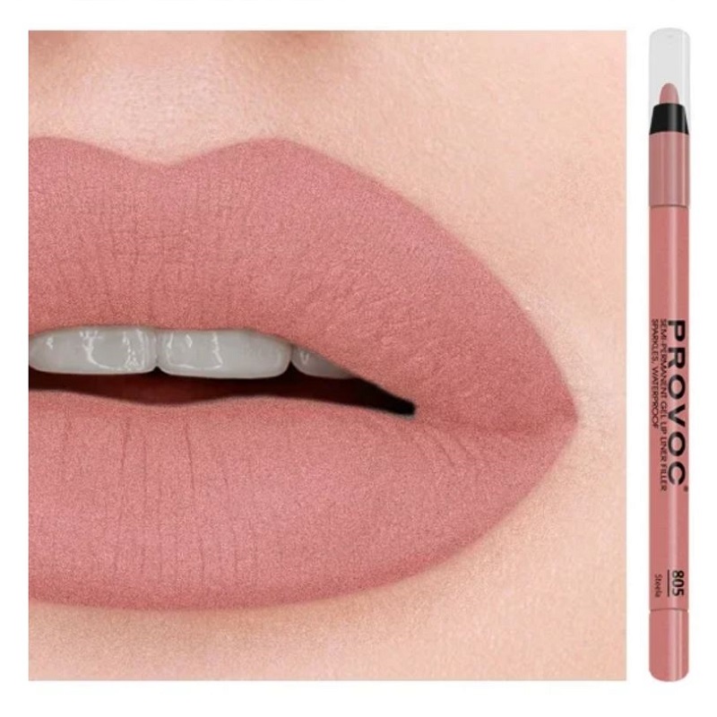 SEMI-PERMANENT GEL LIP LINER FILLER Гелевая подводка в карандаше для губ № 805 коралловый нюд