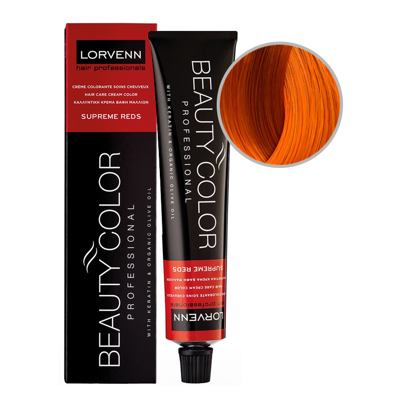 BEAUTY COLOR PROFESSIONAL SUPREME REDS Стойкая крем-краска для волос № 9.40 ОЧЕНЬ СВЕТЛЫЙ БЛОНД МЕДНЫЙ 70 мл